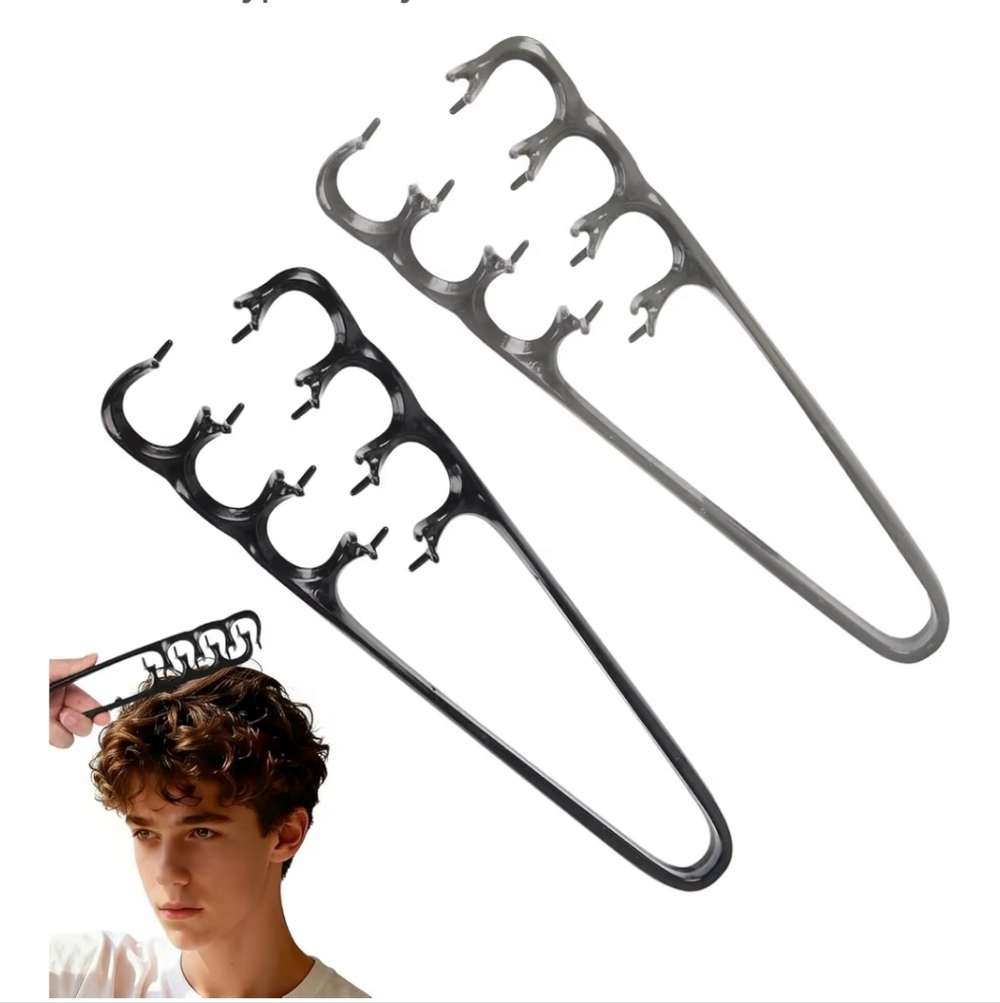2PC Texture Combs for Men and Women